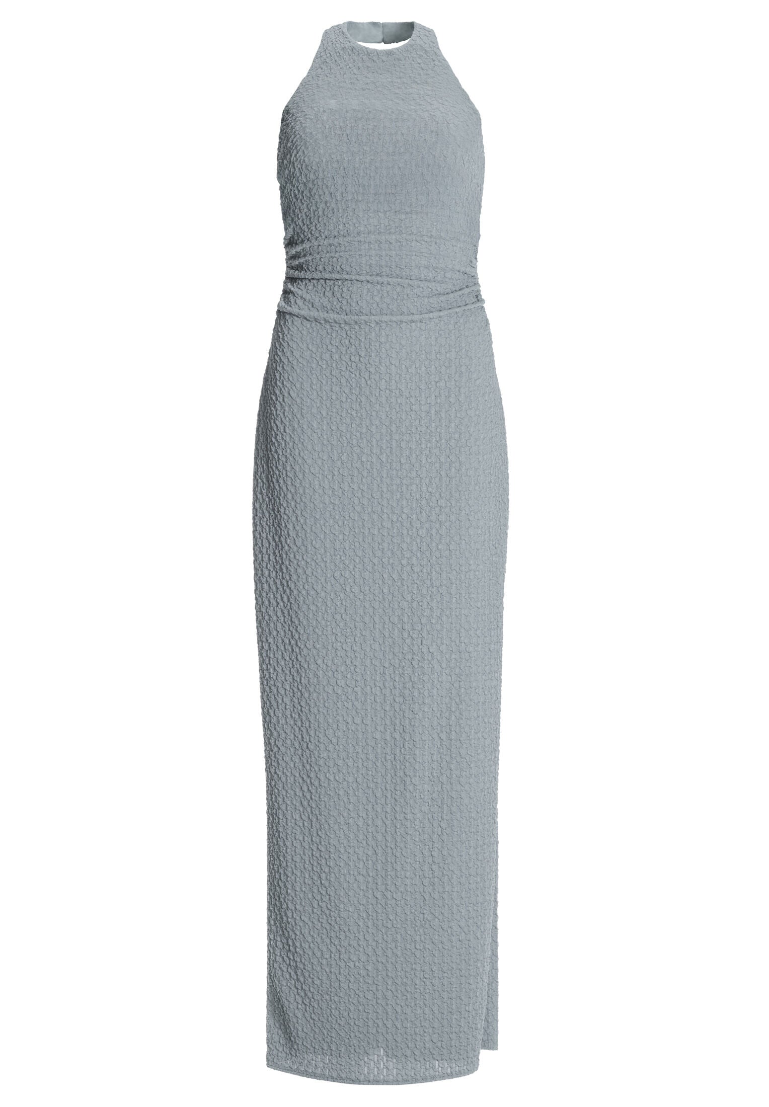 Figurbetontes Abendkleid aus Jersey Cloque