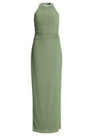 Figurbetontes Abendkleid aus Jersey Cloque