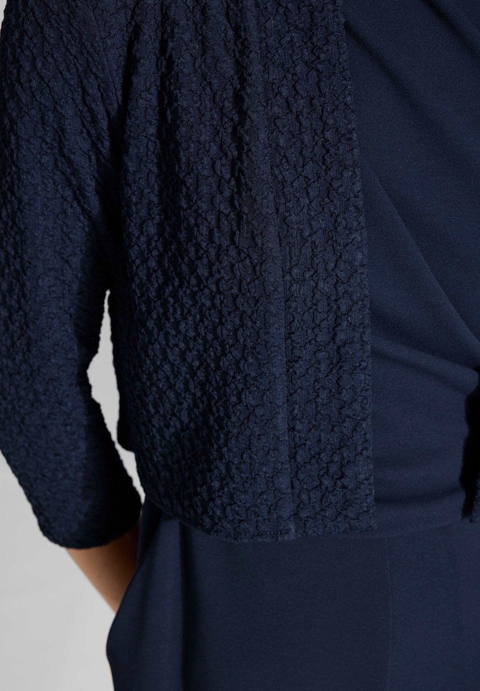 Bolero Jacke aus Jersey Cloque