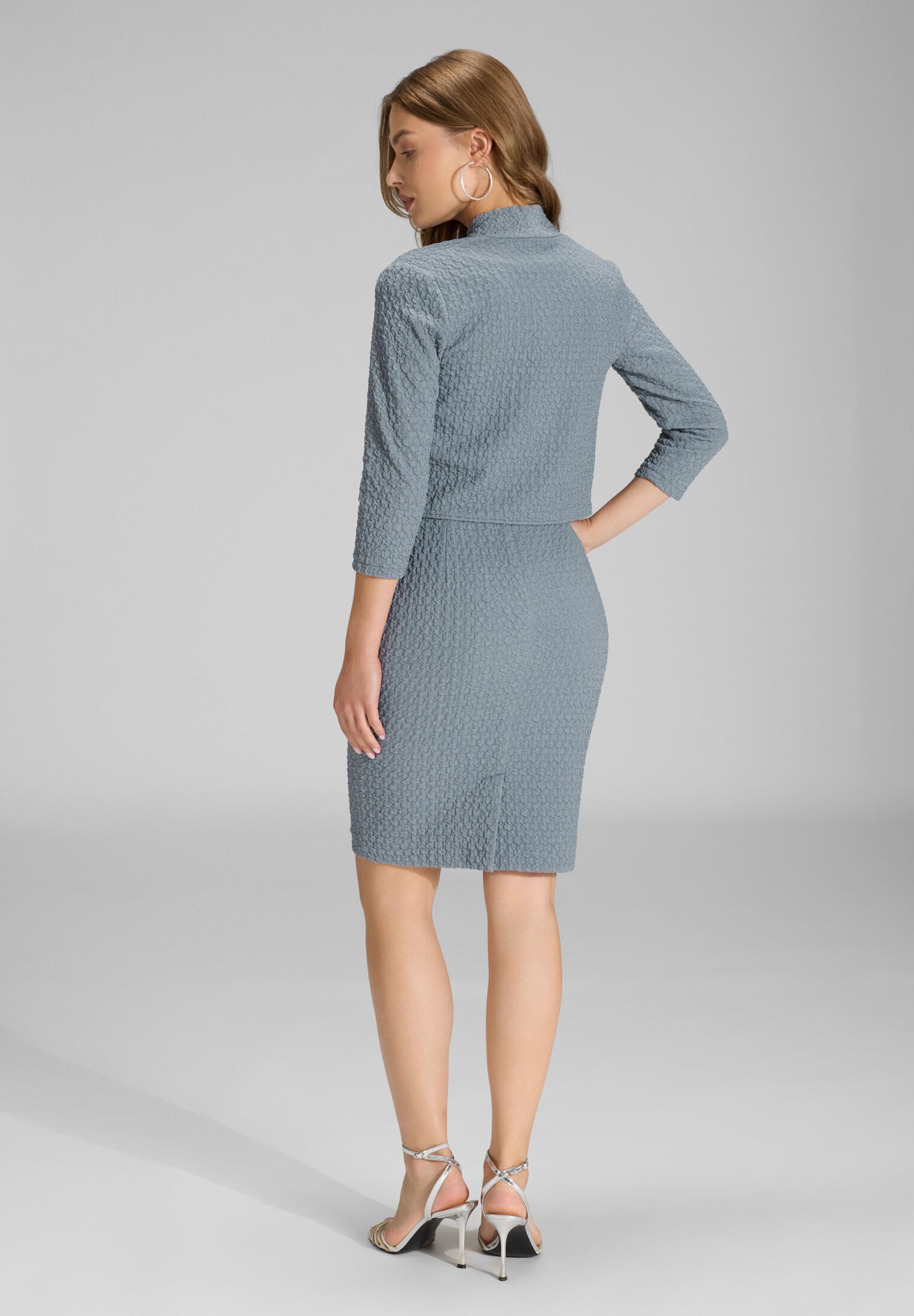 Bolero Jacke aus Jersey Cloque