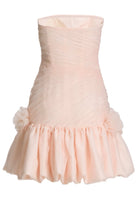 Cocktailkleid mit Blütenapplikation