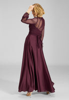 Wickelbolero aus Mesh