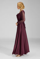 Wickelbolero aus Mesh